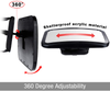 LARGE ADJUSTABLE WIDE VIEW REAR/BABY/CHILD SEAT CAR SAFETY MIRROR HEADREST MOUNT