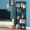 Bookcase Modern Bookshelf Book Shelving Unit Wood Display Rack Storage Organiser