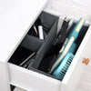 6 Section Canvas Storage Box Wardrobe Organiser Drawer Socks Ties Box Divide