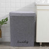 LARGE LAUNDRY BASKETS WASHING CLOTHES FOLDING STORAGE BASKET BIN HAMPER WITH LID