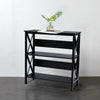 3 Tier Storage Shelf Hallway Console Table Display Stand Bookcase Shelving Unit