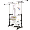 Clothes Rail Rack Garment Dress Hanging Display Stand Shoe Rack Storage Shelf U