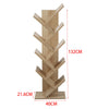 Tree Desktop Bookshelf Desk Bookcase Display Book Rack 3 Tier Organizer Storage