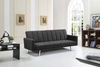 Velvet Modern Recliner Sofa bed Brand New Fabric 3 Seater Padded Sofabed Suite