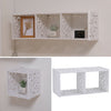 Floating Display Shelves Wall Mounted Cube Shelf Display Storage Shelving Unit