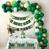 Jungle Safari Theme Balloon Garland Arch Kit Birthday Party Decorations 106Pcs\