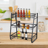 3 Tier Kitchen Spice Rack Storage Organizer Seasoning Bottle Stand Shelf Holder