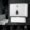 Wall Mounted Bathroom Hand Paper Tissue Towel Dispenser Plastic Toilet Holder UK