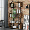Tribesigns Vintage Bookcase for Home Office 6 Tier Bookshelf Living Room Divider