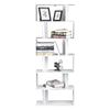 6 Tier Bookcase Book Shelving Storage Unit Free Standing Display Shelves Home