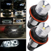 2X Angel Eyes Halo LED Lights Bulb For BMW E39 E87 E64 E63 E65 E66 E53 X5 E83 UK