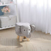 Animal Ottoman Footstool Padded Cushion Pouffe Stool Rest Children Toy Kid Chair