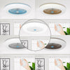 Modern Ceiling Fans LED Light Adjustable Wind Speed Dimmable IR Remote Control