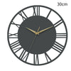 DIY 30CM Large Wall Clock Roman Numerals Silent Clocks Kitchen Wall Decor Clocks