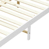 4ft6 Standard Double Bed Frame Solid Wood Pine with Slats Fit Mattress 190x135cm