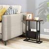 Industrial Side Table Vintage Sofa End Rustic Metal Coffee Small Console Unit