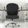 Swivel PU Leather Office Tilt Computer Desk Executive Chair Boys Girls Seat UK