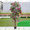 Artificial Potted Tree Palm/Bamboo/Flower Indoor Outdoor Realistic Plant Decor