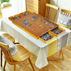 1500 Pcs Puzzle Board Wooden Jigsaw Storage Table W/ 4 Sliding Drawers