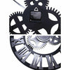 EXTRA LARGE WALL CLOCK ROMAN NUMERALS SKELETON ROUND BIG GIANT OPEN FACE 60CM