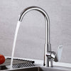 Kitchen Sink Mixer Spin Taps Single Lever Chrome Brass Spray Mono Tap Faucet