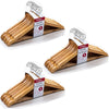 Wooden Hangers Heavy Duty Coat Clothes Coathangers Trouser Garments Shirt Skirt