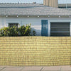 4M Slatted Bamboo Fence Screening Roll Natural Slat Panel Privacy Garden Penal