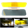 Car Sun Visor Shade Extender Clip on Day and night anti-glare mirror UK