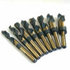 8PC High Speed Steel Cobalt Blacksmith Drill Bit Reduced Shank Drill Set 14-25MM