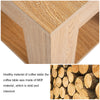 WOODEN COFFEE TABLE WITH LIFT UP TOP STORAGE AND SHELF LIVING ROOM FURNITURE OAK