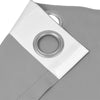 2 Panels Luxury Thermal Blackout Curtains Eyelet Ring Top Heavy Thick Grommet