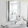 Mirror Cabinet Shelves Bathroom Storage Stainless Steel Wall Cabinet