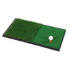 Golf Double Swing Pad Rubber Sole Golf Practice Hitting Mats Simulation Lawn
