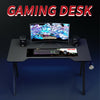 Gaming Desk Computer PC Table Workstation w/ Headphone Hook & Cup Holder Office