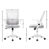 Ergonomic Office Chair Swivel Computer Desk Chair Adjustable Armrest Mesh Chair