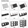 Bookcase Storage Shelf Corner Unit Cube 3 Tier Strong Shelving Home Office