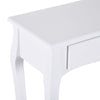 Console Table Dressing Desk Stunning Kitchen Hall 2 Drawers Modern Shelf White