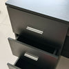 Black Chest of Drawers Bedside Table Cabinets 1 2 3 4 5 Drawer Bedroom Furniture