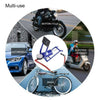 Foldable Single Barrel Cylinder Air Inflator Foot Pump Car Van Bicycle Bike Tyre
