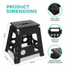 Large 150KG Folding Step Stool Multi Purpose Heavy Duty Home Kitchen Foldable UK