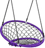 Net Hanging Swing Chair Kids Indoor Outdoor Play Equipment W/ Adjustable Ropes