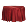 120" Inch Round Satin Tablecloth Wedding Party Table Cover Cloth Decor Baby
