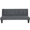 Grey Fabric 3 Seater Sofa Bed Teal Faux Suede Fabric Sofabed