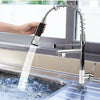 360° Swivel Pull Out Spray Taps Mixer Kitchen Sink Mixing Tap Spring Neck Chrome