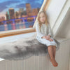 Fluffy Faux Fur Sheepskin Rug Large Hairy Carpet Bedroom Rugs Pad Soft Pile Rug