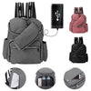 Baby Diaper Nappy Mummy Changing bag Backpack Set Multi-Function Hospital Bag U