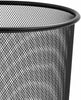 Metal Mesh Black Wire Bin Rubbish Paper Waste Home Office Bedroom Lightweight UK