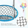 Net Hanging Swing Chair Kids Indoor Outdoor Play Equipment W/ Adjustable Ropes