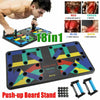 18 in1 Push-up Board Stands Fitness Workout System Gym Muscle Training Exercise