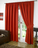 THERMAL BLACKOUT PENCIL PLEAT READY MADE CURTAINS PAIR TAPE TOP + FREE TIE BACKS